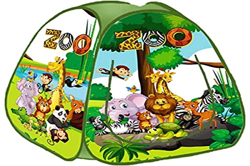 Toca Barraca Infantil Pop Up Zoo, Fabrincando Ideias, Multicor