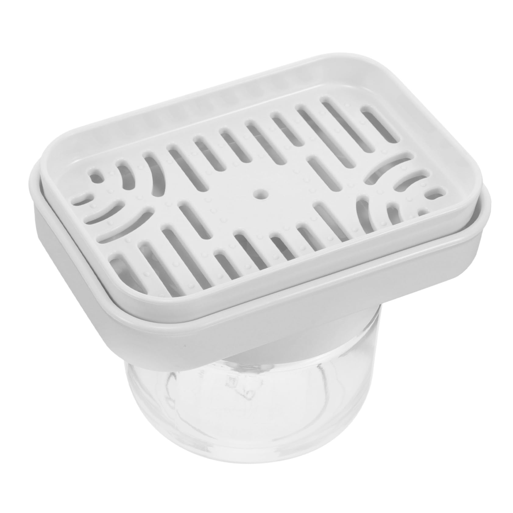 LALAFINA Dish Soap Dispenser with Sponge Holder Liquid Dispenser for Kitchen Sink Space Saving Design Effortless Soap Dispensing Elegant Design Convenient Storage