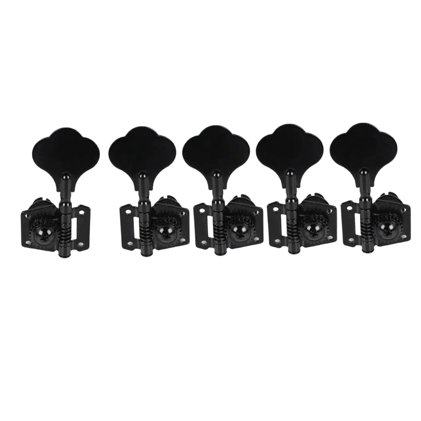 4R1L Vintage Otwarte Głowice Maszynowe Do Wymiany Części Elektrycznej Gitary Basowej 5 Strun(Black)