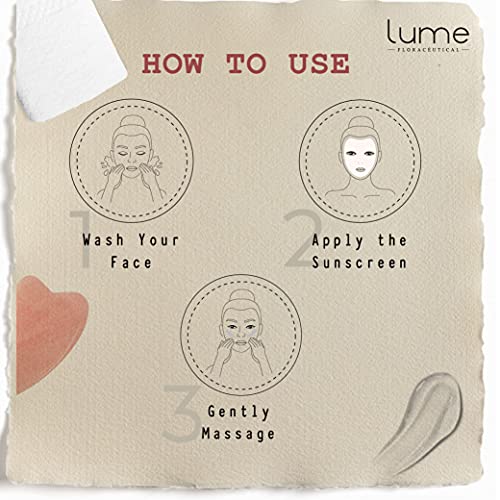 Image of Lume Sunscreen Lotion (60 Gram) by Paragon Beauty Garden SPF50 PA++ Water Resistant| Suitable for all skin types | for Women and Men