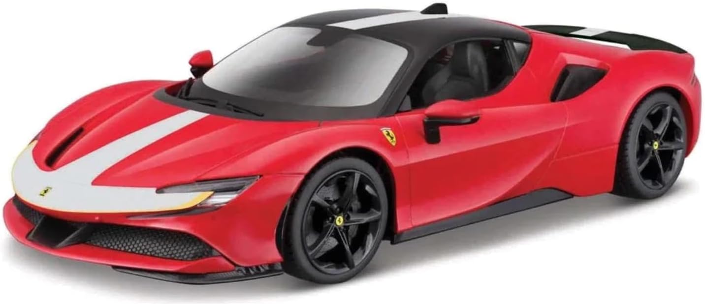 Maisto Bburago Ferrari Sf 90 Stradale Signature Edition 1/18-14 Years and Up, Multicolor