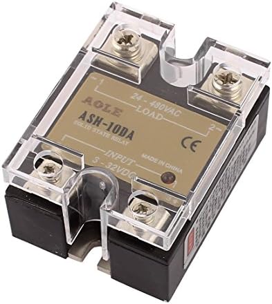 WerFamily SSR Solid State Relay DC-AC 3-32V DC / 24-480V AC