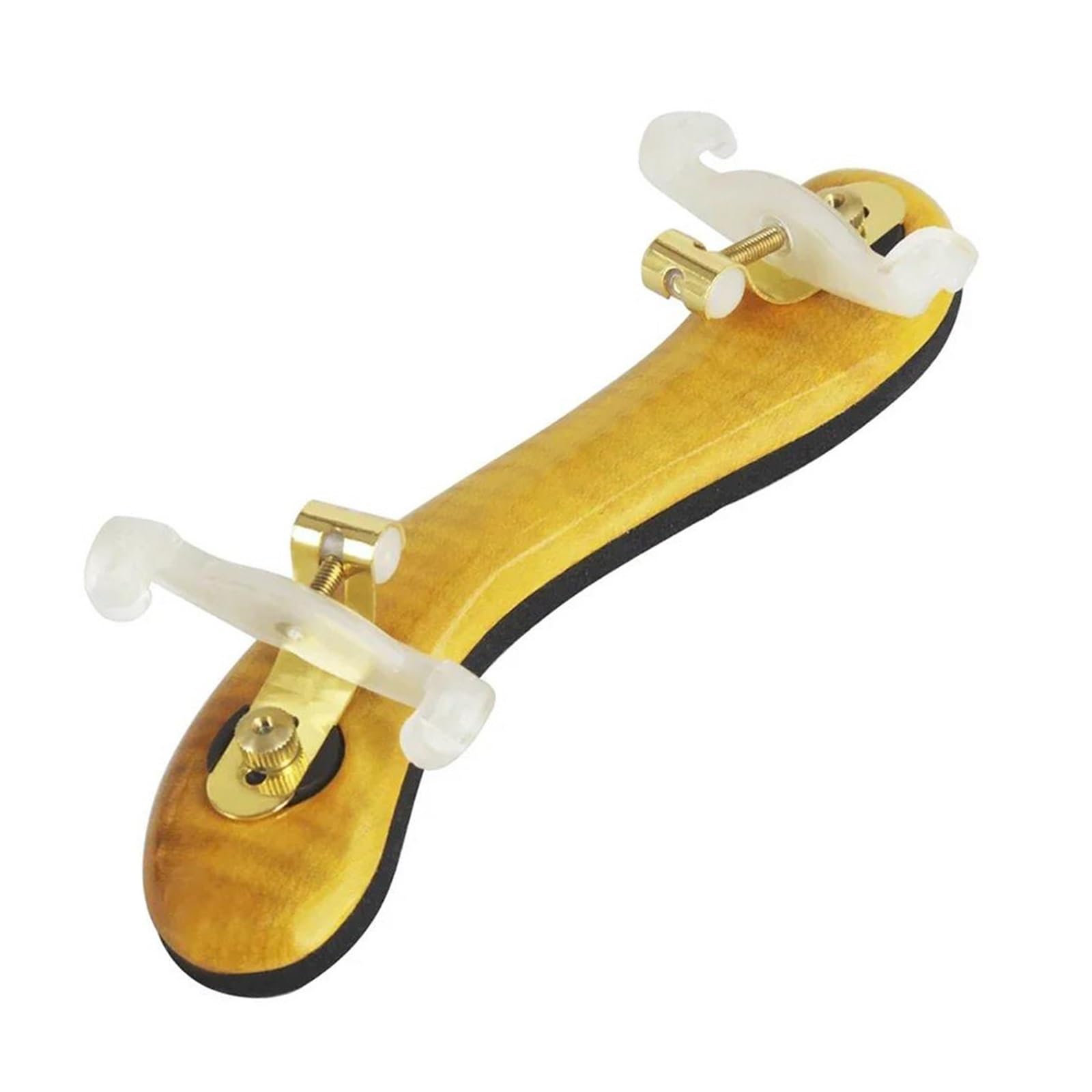 Repose-épaule de violon en bois massif coussin éponge confortable pour accessoires d'instruments à cordes de tailles 1/2 à 4/4 parties violon | Epaulière pour violon(4-4)