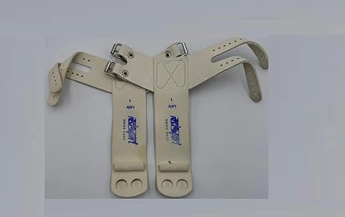 Miniatura 10 de Reisport Empuñaduras de gimnasia de barra desigual para mujer, empuñaduras de cuero de primera calidad para barras de gimnasia, equipo de gimnasia