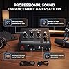 Tnfeeon Professional Mic Preamp with 48V Power 60dB Gain XLR Output for Studio Recording Live Streaming Podcasters Musicians #1