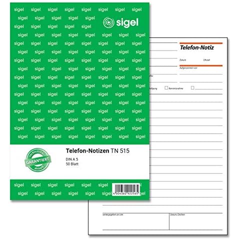 Bloc-notes Sigel WI613 Cover