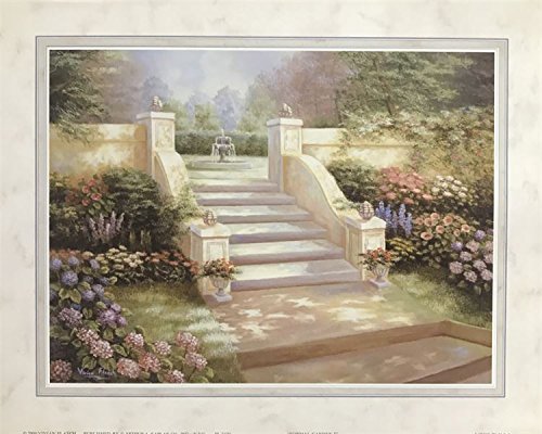 Amazon.com: US Art Frames Unframed Print Floral Garden I, Flowers