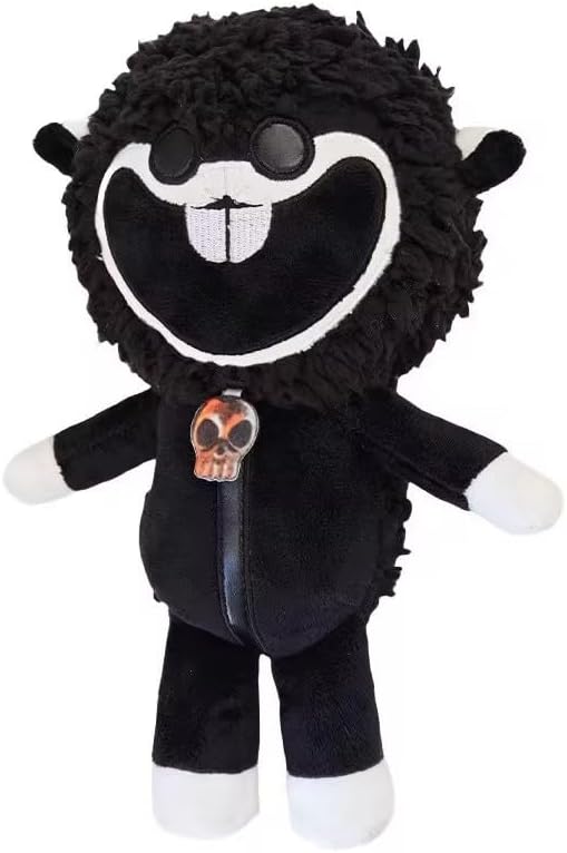 Kouipoie Critters Plush Toy,14IN Funny Chops Plushies, Birthday Gifts for boys and girls and fans aged 4 5 6 7 8 9 10+ years old,Halloween and Christmas Nightmare Baba Dolls (Baba sheep)