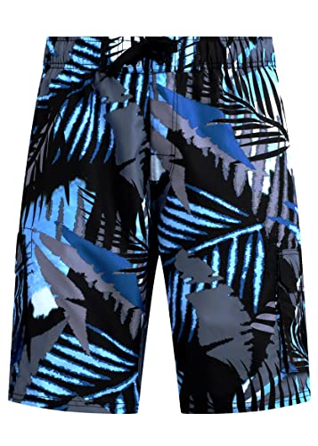 Image of Kanu Surf Men's Big Viper Extended Size Stripe Swim Trunk