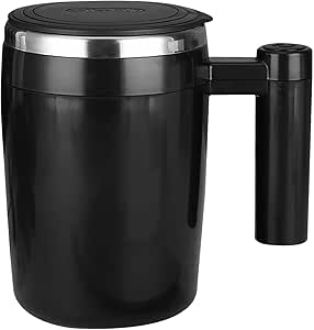 Auto Stirring Mug With Lid 380ml Self Stir Magnetic Coffee Cup 304 Stainless Steel Rechargeable Travel Automatic Mixing I.694636110