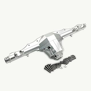 for Traxxas 1/7 UDR Unlimited Desert Racer Truck 8540 + 8541 Aluminum Rear Axle Housing Gearbox Differential Carrier Silver