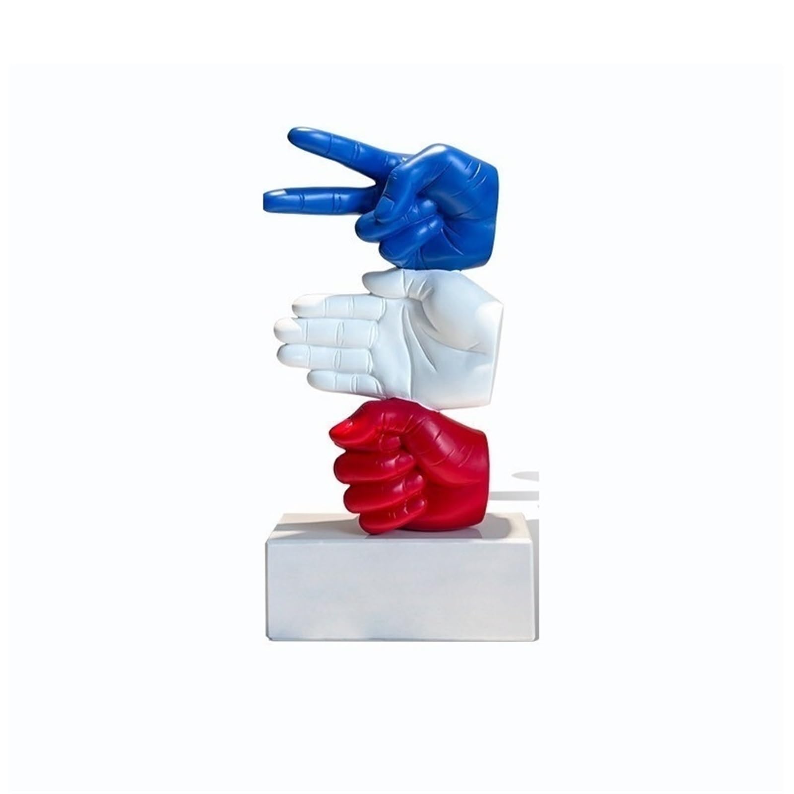 Zhaoj24-05 Art Sculptures Modern Sculpture with BaseCreative Home Office Decor Ornament Colorful Resin Art Statue