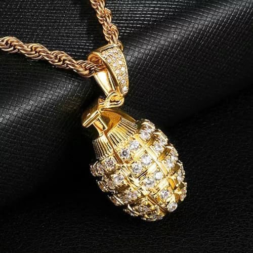 Collier de grenade pour homme qui ne ternit pas, la solution aux bijoux ternes et fragiles - 4