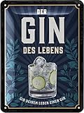 HOCHWERTIGES GESCHENK - DESIGN TRIFFT QUALITÄT: Wir sind Enthusiasten und brennen für vintage Metallschilder. Wir verwenden strahlende Farben und besonders starkes Stahlblech. Alle Blech-Schilder besitzen eine Wölbung und werden mit Klarlack veredelt, für besonderen Glanz und lange Haltbarkeit.