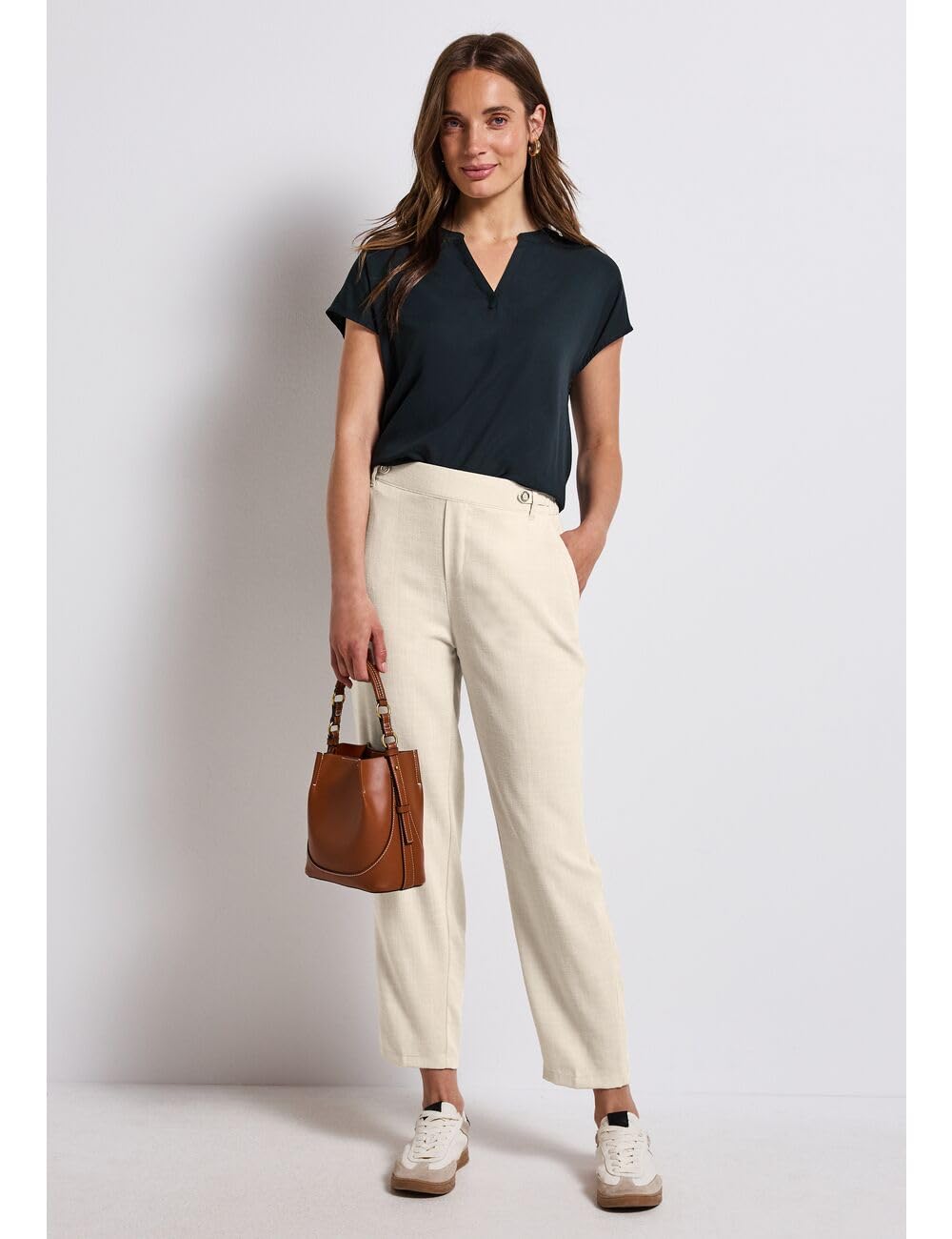 Street One A379441 - Chino con Detalle de Botones Mujer