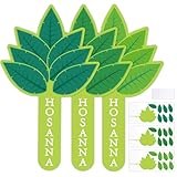 COMPLETE CRAFT KIT: This set includes 35pcs exquisitely die-cut palm leaf patterns printed on 30 vibrant cards (10 cards each of 3 leaf colors), plus 5pcs palm stems and 6 adhesive dot stickers, enough quantity for engaging craft activities SIZE: Sma...