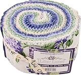 Lilac Lane collection from Maywood Studio Designed by Maywood Studio Strips (Jelly Roll) includes 40 2.5-inch by 44-inch strips 100% Cotton; premium quilt shop quality fabric