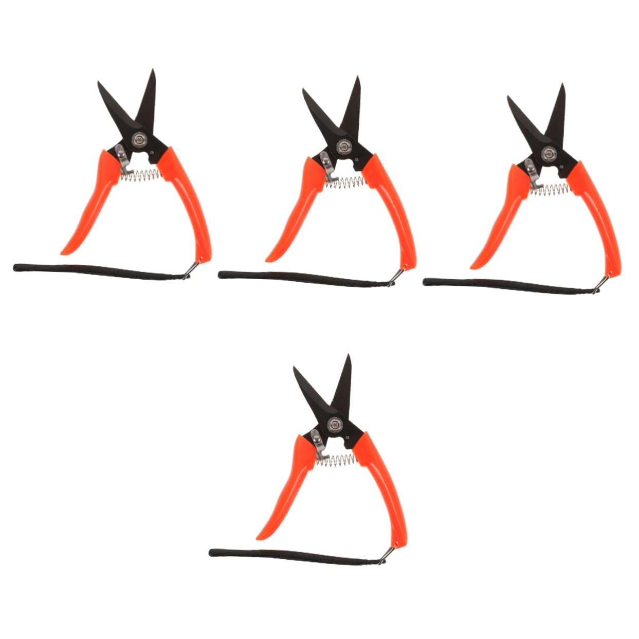Milisten 4 Pezzi tagliatore di zoccoli accessori per zoccoli cazzuole da giardino potatori da giardino giardinaggio strumento per la riparazione dello zoccolo potatore di alberi tpr rosso