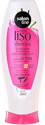 Salon Line, Defrizante Protetor Térmico, Meu Liso Demais, Vegano - Para Cabelos Lisos Naturais, Alisados ou Relaxados, 200 ml