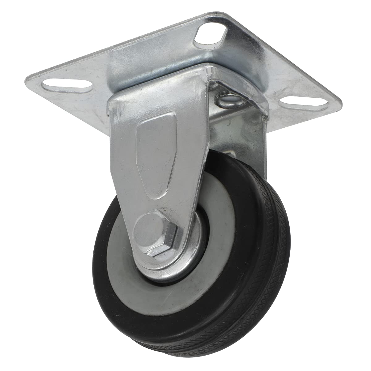 Sealey SCW150FP Ø50mm Castor Wheel Fixed Plate
