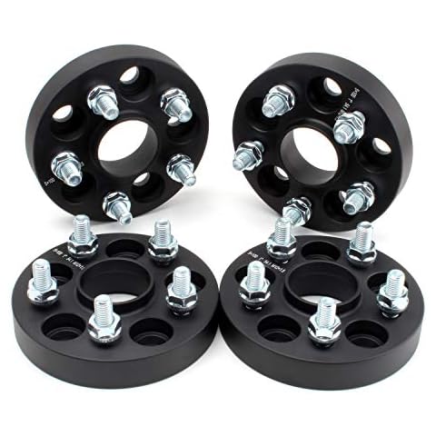 ZY WHEEL Hubcentric Wheel Spacers 5x100 with M12x1.5 Studs 54.1 mm Bore 1 inch 4pcs Compatible for Toyota Corolla 2003-2024 Lexus CT200H 2011-2017 Scion TC 2004-2010 Cover