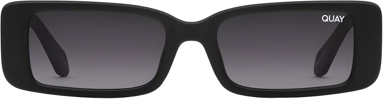 QUAY ART SCHOOL Square Sunglasses for Women + BUNDLE with ACCESSORY EYEWEAR KIT