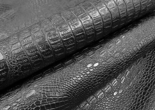 Luxurious Faux Alligator Leather Fabric - Durable Crocodile Skin Look for Stylish Upholstery and Accessories 4 Luxurious Faux Alligator Leather Fabric - Durable Crocodile Skin Look for Stylish Upholstery and Accessories - Image 3
