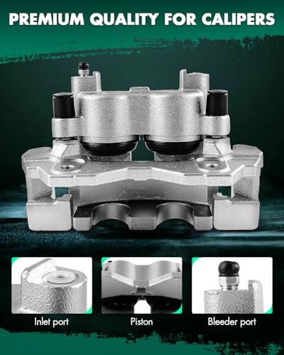 Image of SCITOO 18B4810 Front Right Disc Brake Caliper w /Bracket For Jeep For Grand Cherokee 1999-2002,Double Pistons