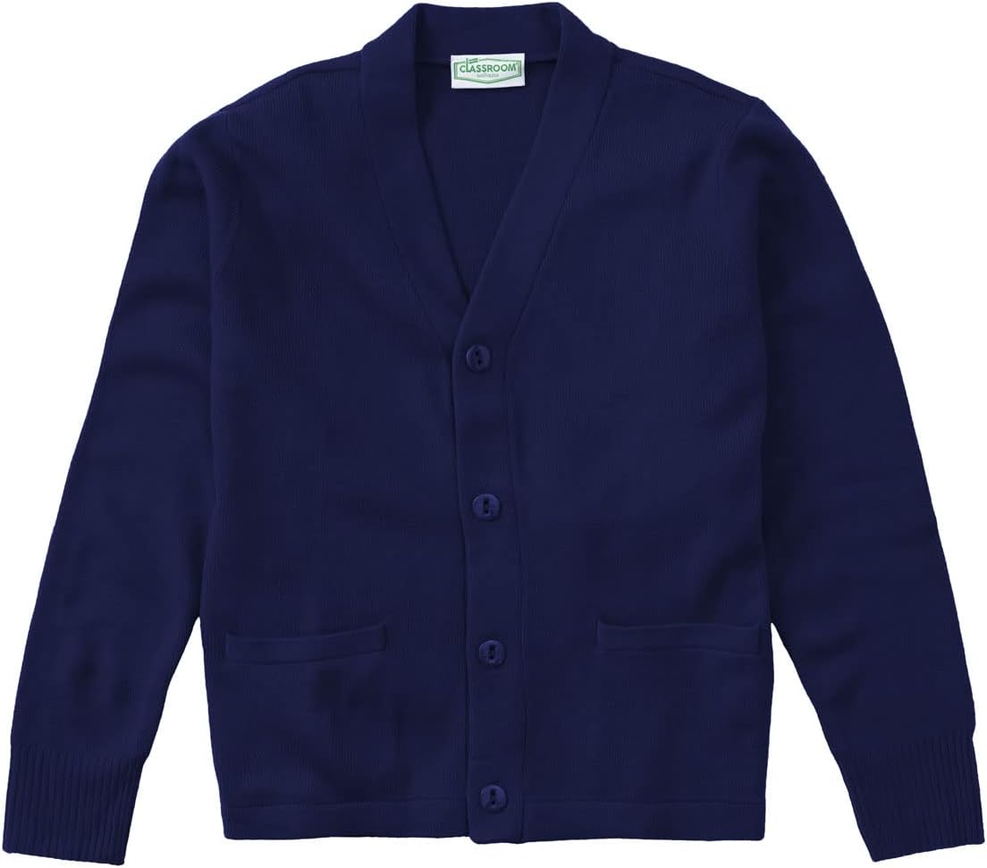 Classroom School UniformsMen's Plus Size Adult Unisex Cardigan Sweater 2xl-3xl