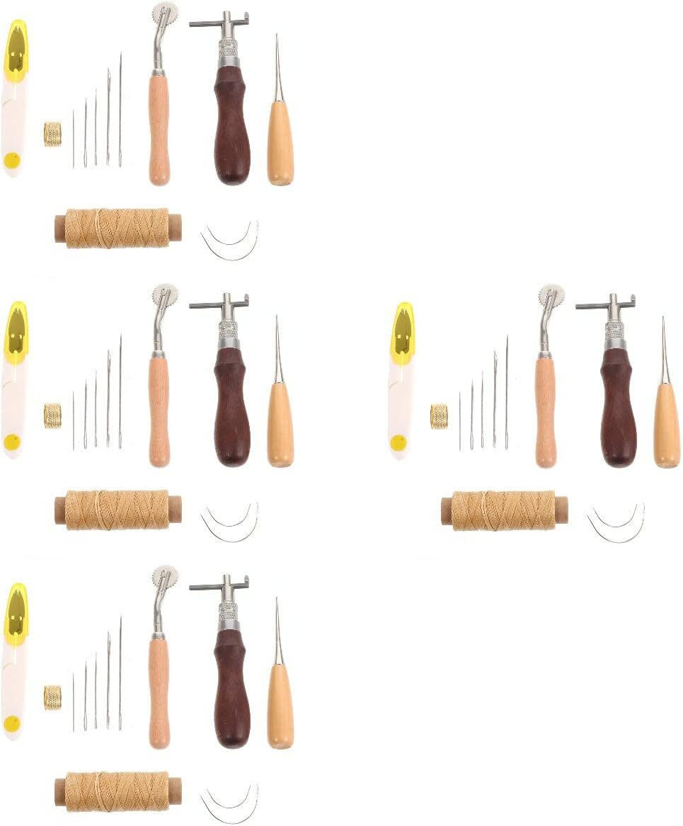 4 Sets Craft Sets Tools Supplies Chisel Set Craft Set DIY Kits Crafting Tools Toolkit Tool Set - (Color: Assorted Color)