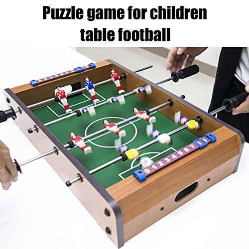 Mini Kicker Tischfußball, Kleiner Kinder Tischkicker Tragbarer Leichter Tischfußball, Fußball-Tischspiele Lernspielzeug für Kinder Tischfußball, Einfach zu Montieren(ca. 13.58x8.46x3.14 inch) – Bild 3