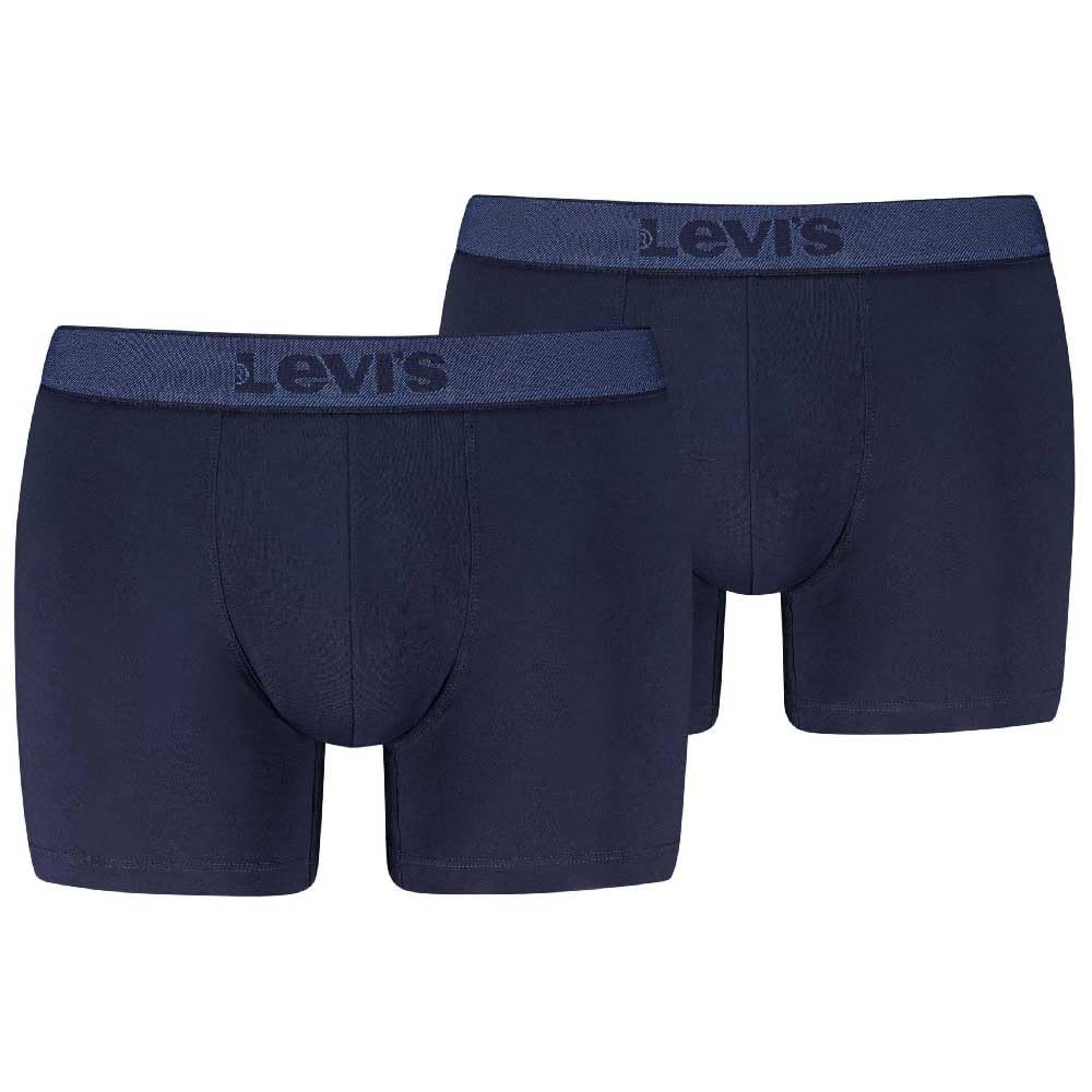 Ropa interior Levi's Twill Waistband para hombre bóxers de algodón en pack de 2 3