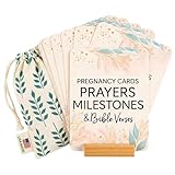Lumont Trimester Pregnancy Must Haves - Essential Gift Set for First Time Moms, Healthy Pregnancy, Prayer Cards for Pregnant Women, Mama to Be, Expecting Parents Unique Gifts, Early Pregnancy Reveal