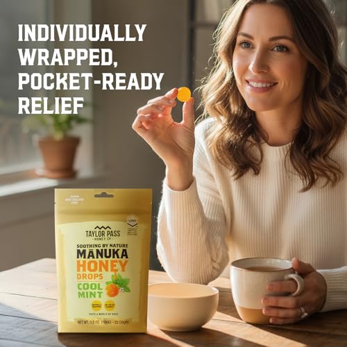 Taylor Pass Mānuka Honey Drops UMF 10+ 2 Packs miniatura 7