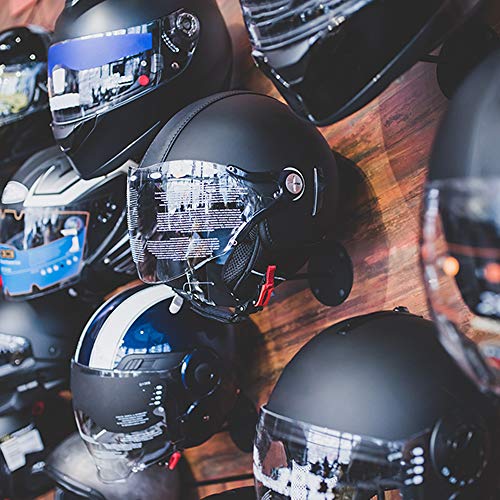 Hainanstry Motorcycle Accessories, 3 Pack Helmet Hanger Helmet Holder Rack Wall Mounted Hook For Coats, Hats, Caps #TOP4