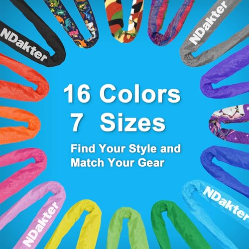 NDakter Bike Lock, 5 Digit Combination Heavy Duty Anti Theft Bicycle Chain Lock, 2.62/3.2/4.27/5/6Ft Long, High Security Resettable, Suitable for Bike, Scooter, Door, Gate, Fence-4/6mm Thick