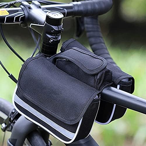 ONURTH バイクバッグ 自転車フレームバッグ フロントビームバッグ マウンテンバイク サドルバッグ ロードバイク 携帯電話バッグ