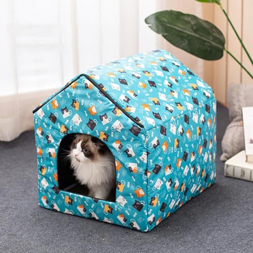 Refugio impermeable para mascotas de diseño compacto 60x45cm 4