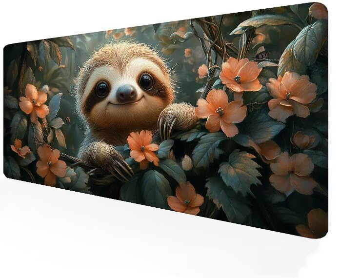 Mouse pad grand format antidérapant pour éviter la fatigue du poignet