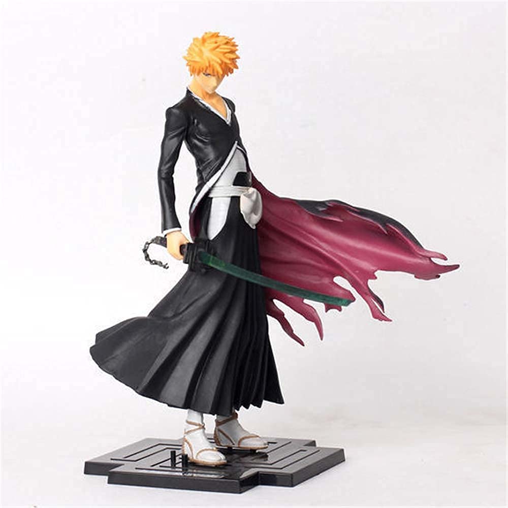 JJWAN Bleach Kurosaki Ichigo Hollow Getsugatensho GK Anime Cartoon Game Figures Statue Characters Do