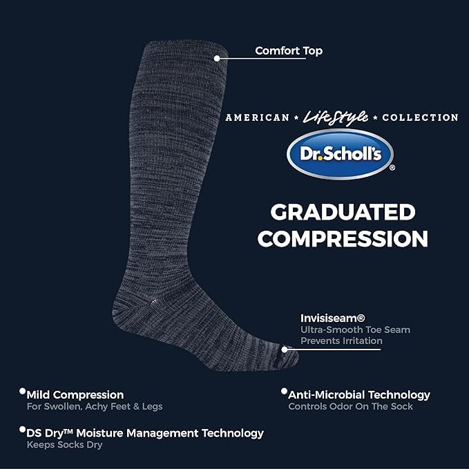 Hollow Compression Socks Men Scholl's Compression Socks Over