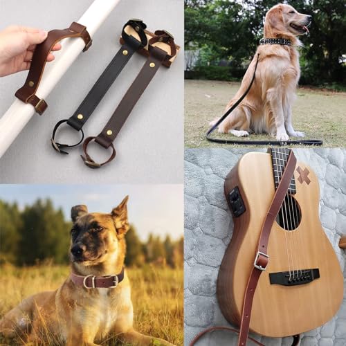 picheng Tira de Couro Branca de 1