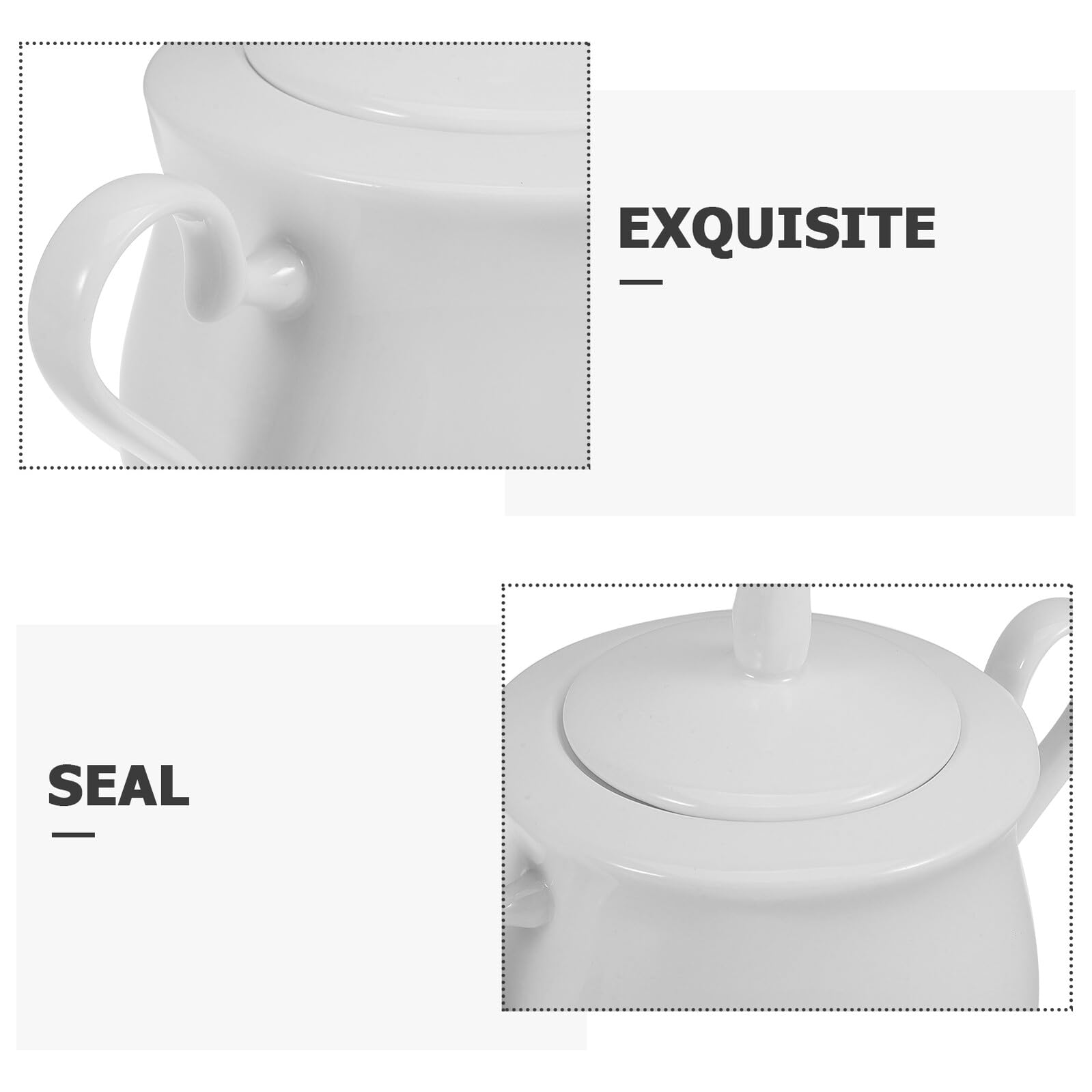 Sucrier en Céramique Couvercle 370 Ml Pot à Sucre Porcelaine Hermétique Usage la Cuisine Salon Bol Bonbons Polyvalent