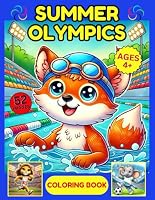 SUMMER OLYMPICS: COLORING BOOK B0D92KR8LD Book Cover