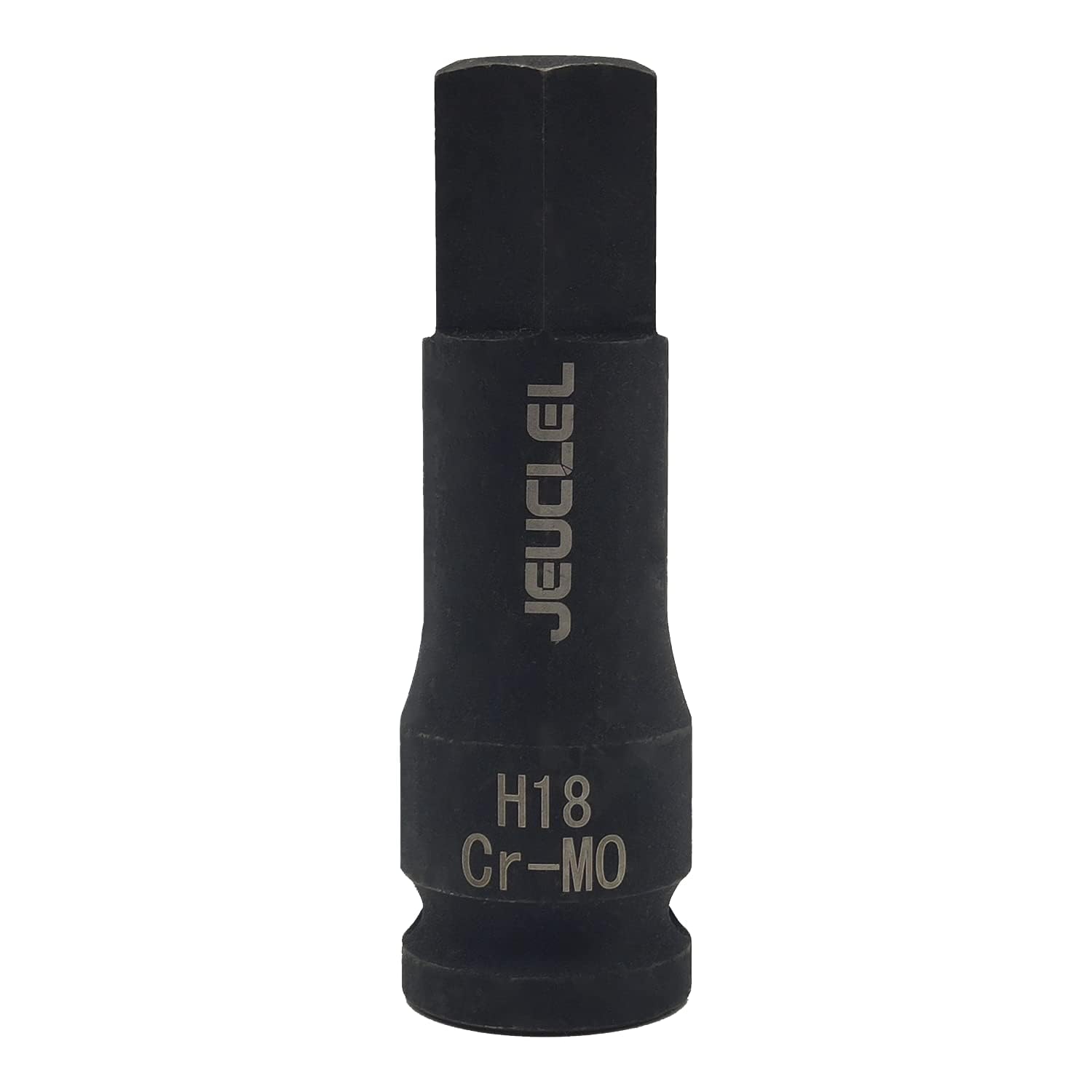 JEUCLEL 18mm Hex Impact Bit Socket, H18 1/2-Inch Impact Drive Allen Socket