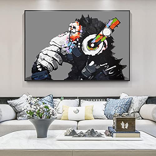 Peintures sur le mur girafe graffiti pour offrir une ambiance joyeuse aux enfants