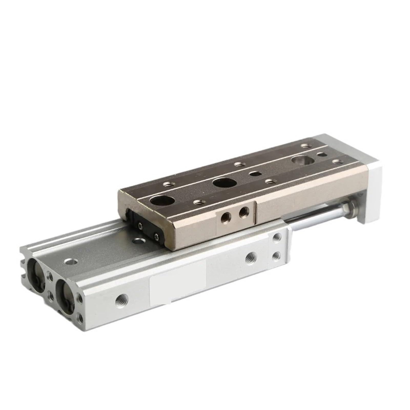Stół Pneumatyczny Typu SMC Podwójny Siłownik Z Szyną Prętową MXQ6-10 MXQ8-20 MXQ12-30 MXQ16-40 MXQ20-50 MXQ25-75 100 125 Precyzyjna Płynna Praca(150mm,MXQ20)