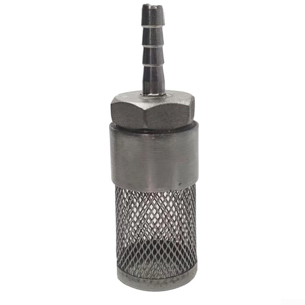 Stainless Steel Hose Filter, Hose Barb Filter, For Garden Irrigation And Aquarium Setups, For Irrigation System And Water Pumps(6mm)