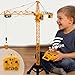 JAMARA 406320 Tower Crane XXL 128 2.4 GHz Children's Toy Remote Controlled, Remote Control RC Toy, Crane for Construction Site Remote Control, Gift for Children, Metal Hooks