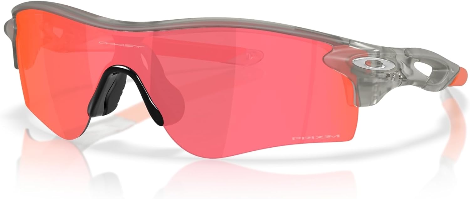 Oakley mens Oo9206 Radarlock Path Low Bridge Fit Rectangular Sunglasses